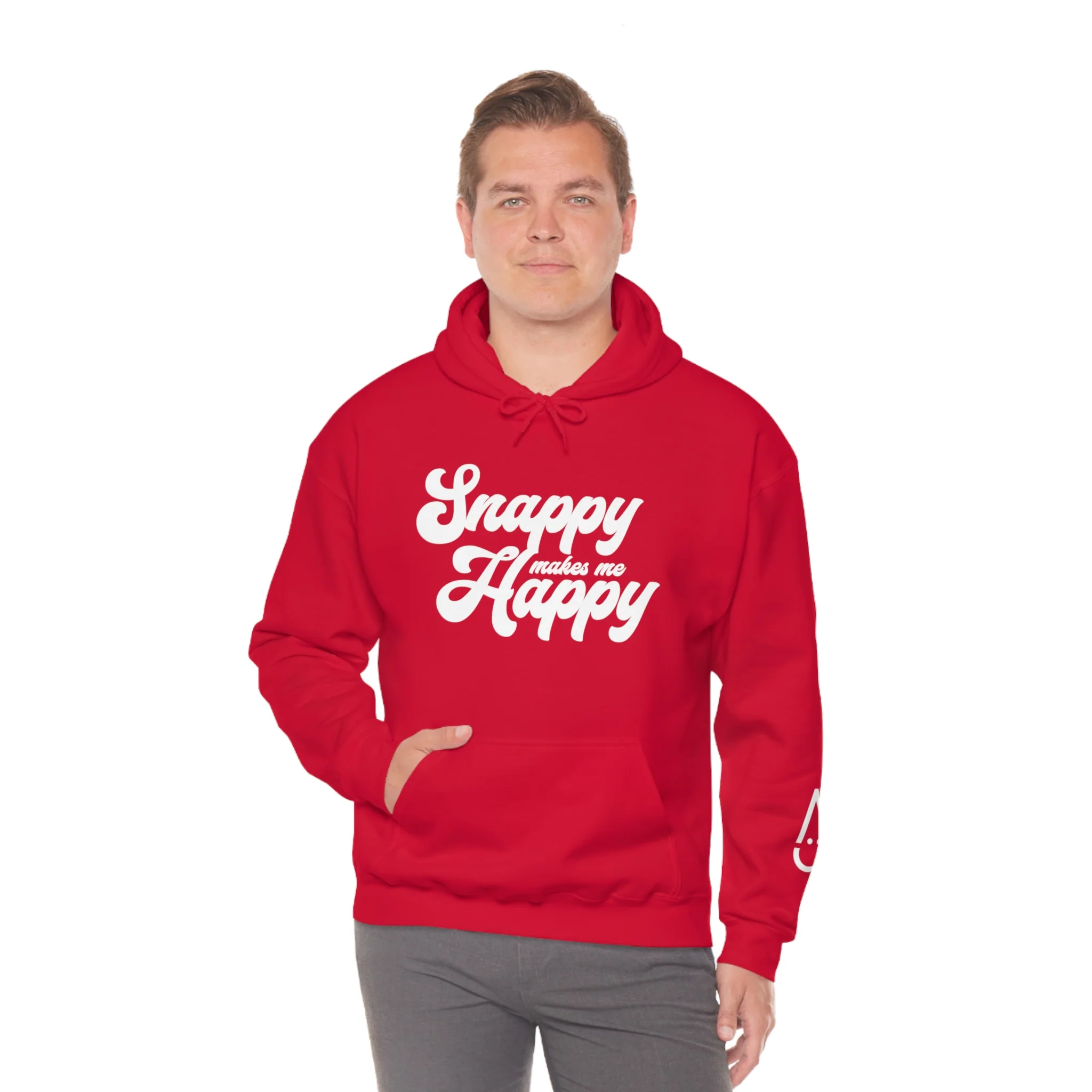 Snappy Makes Me Happy Hoodie - Image 79