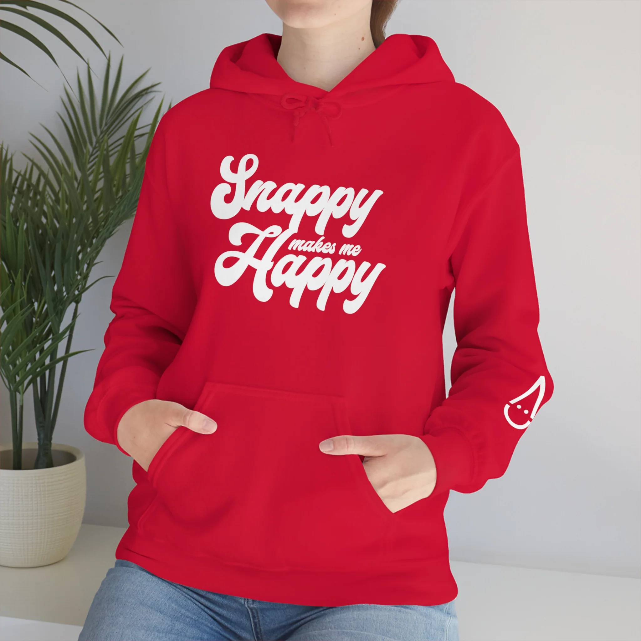 Snappy Makes Me Happy Hoodie - Image 80
