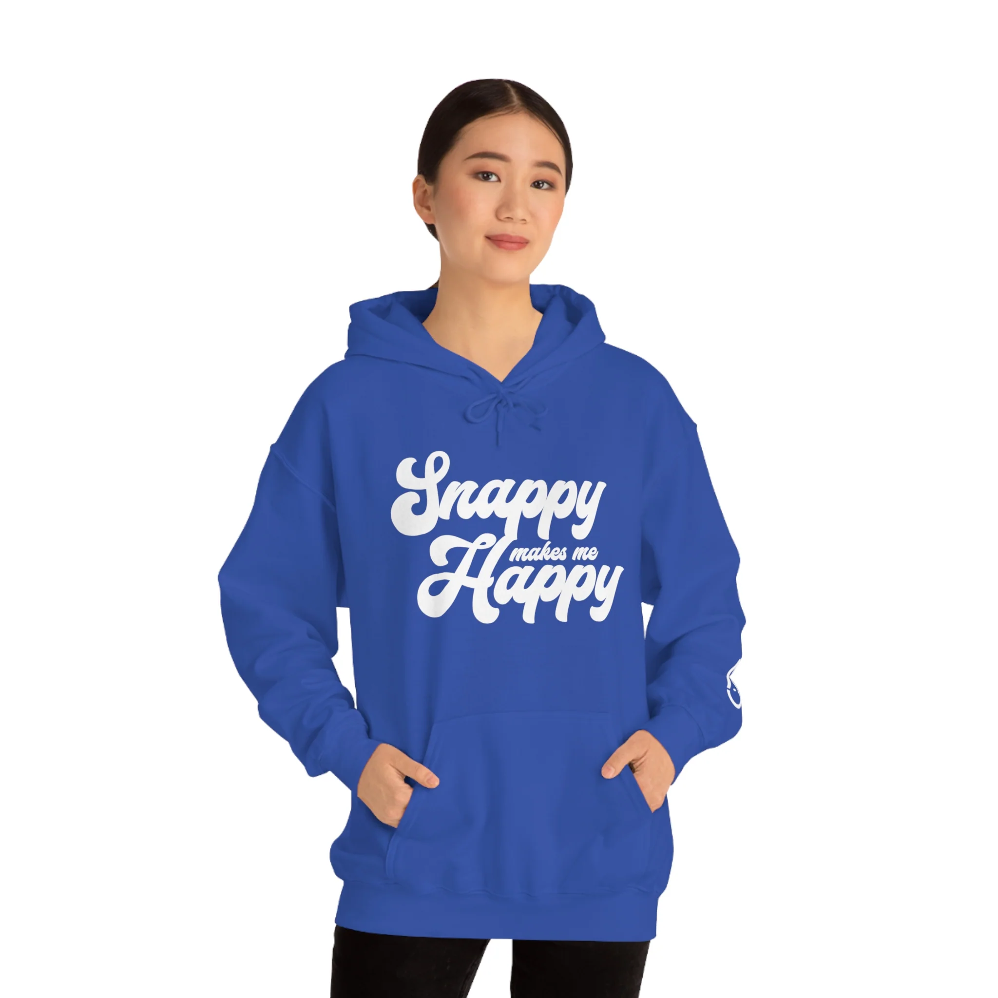 Snappy Makes Me Happy Hoodie - Image 84