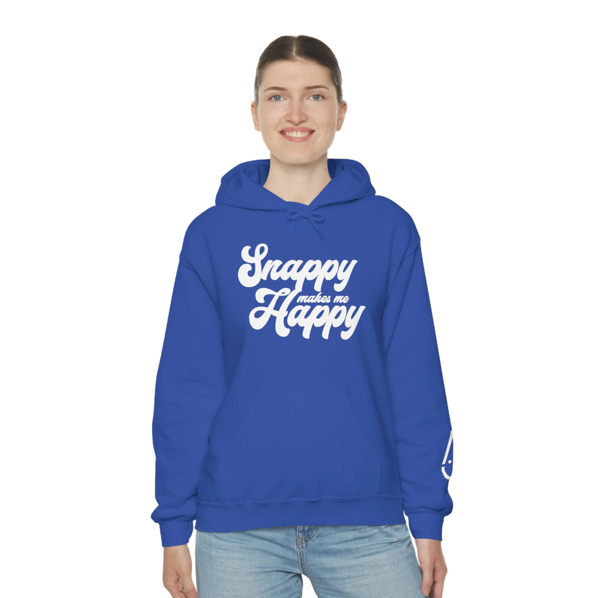 Snappy Makes Me Happy Hoodie - Image 86