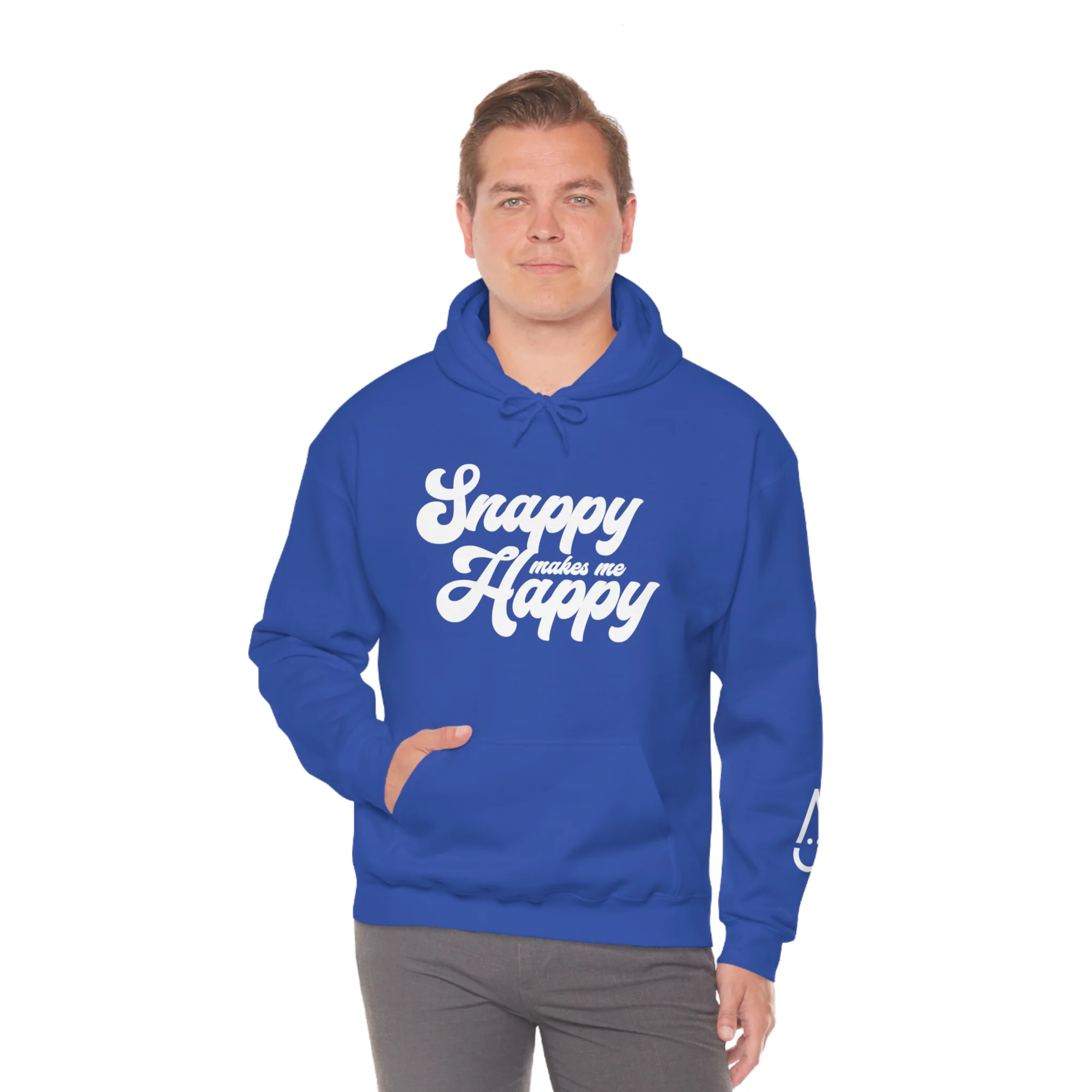 Snappy Makes Me Happy Hoodie - Image 87