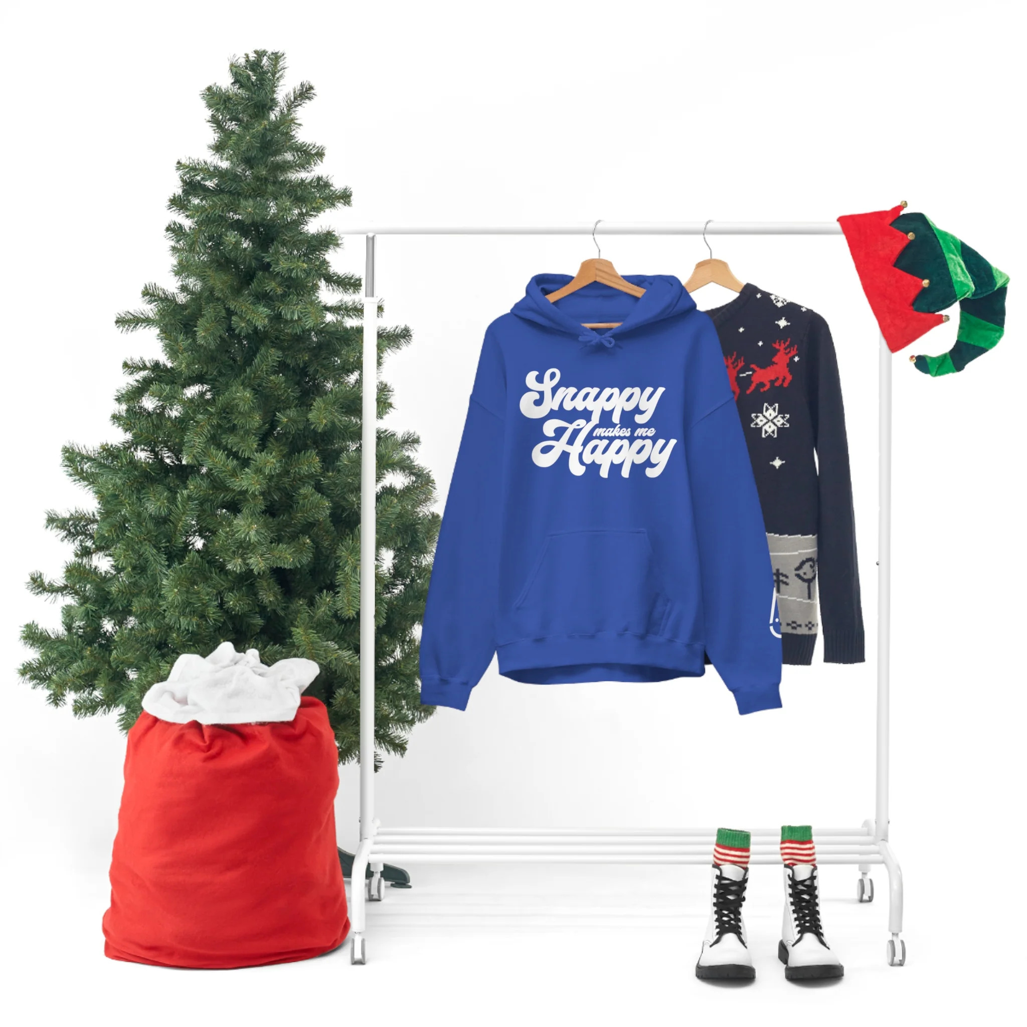Snappy Makes Me Happy Hoodie - Image 90