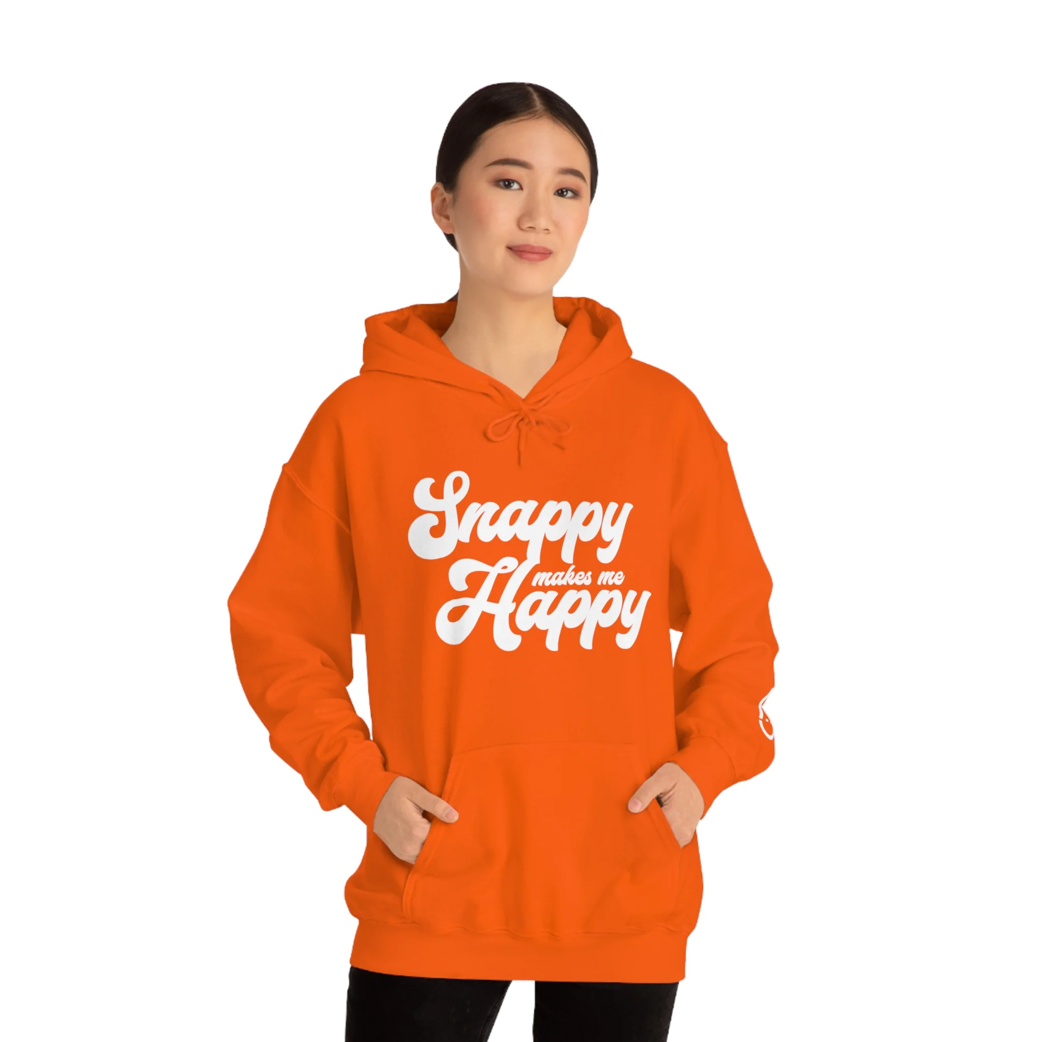 Snappy Makes Me Happy Hoodie - Image 92