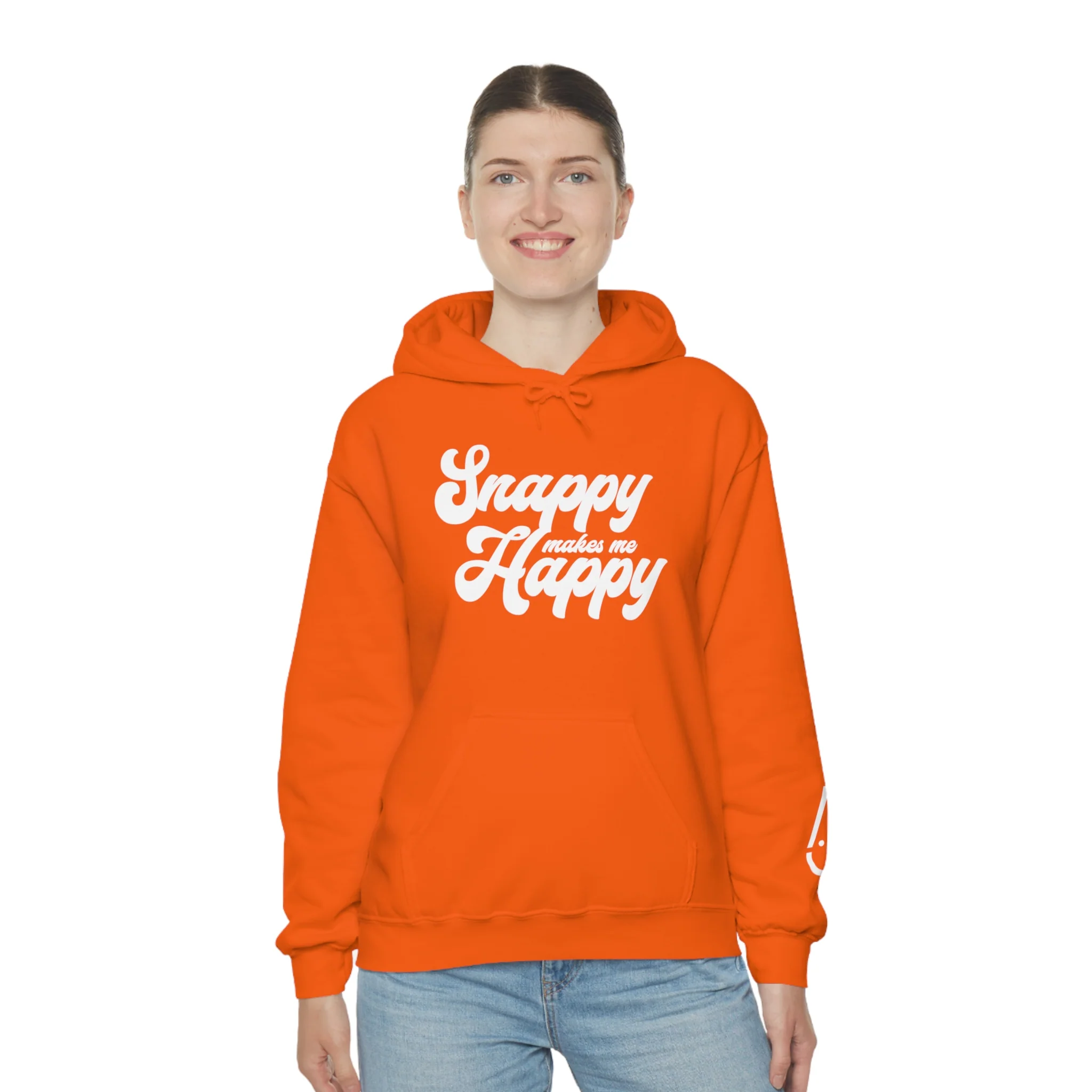 Snappy Makes Me Happy Hoodie - Image 94