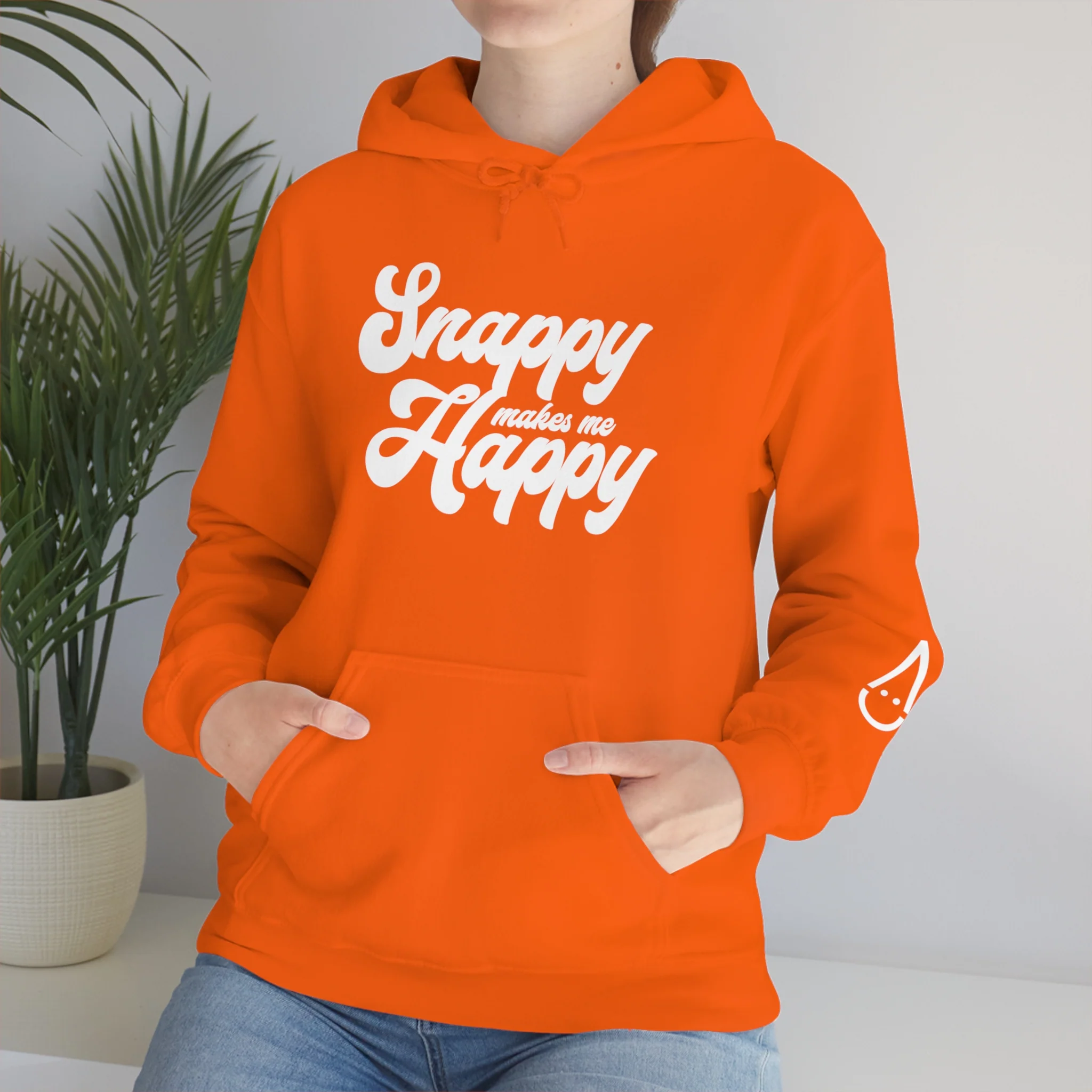 Snappy Makes Me Happy Hoodie - Image 96