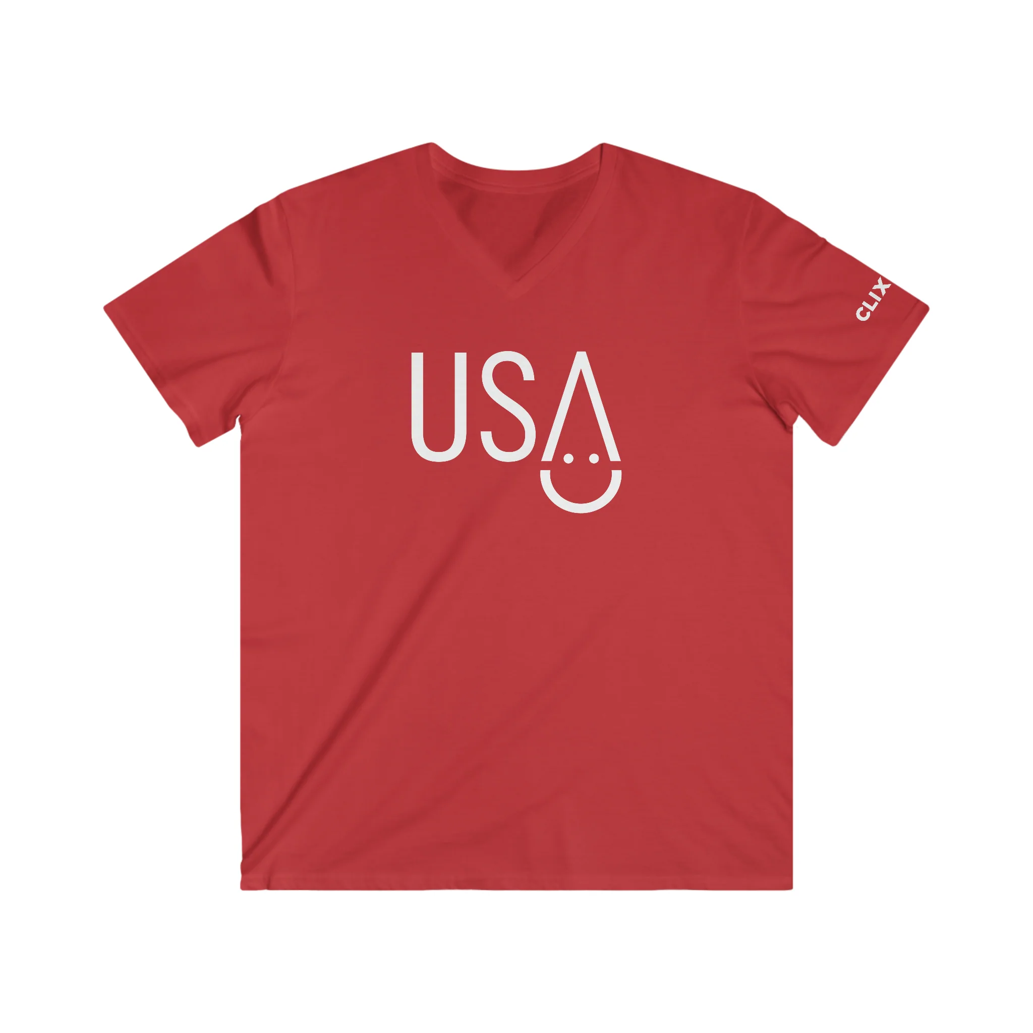 Snappy USA Men's V-Neck - Image 3